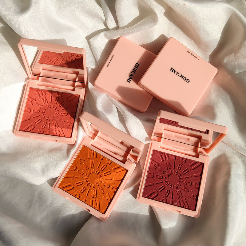 Beauty Makeup Novo - 桃赤面パレット真珠顔imagic focallureノボ美容施釉miss rose maquillaje coreanoメイクcolorete頬紅
