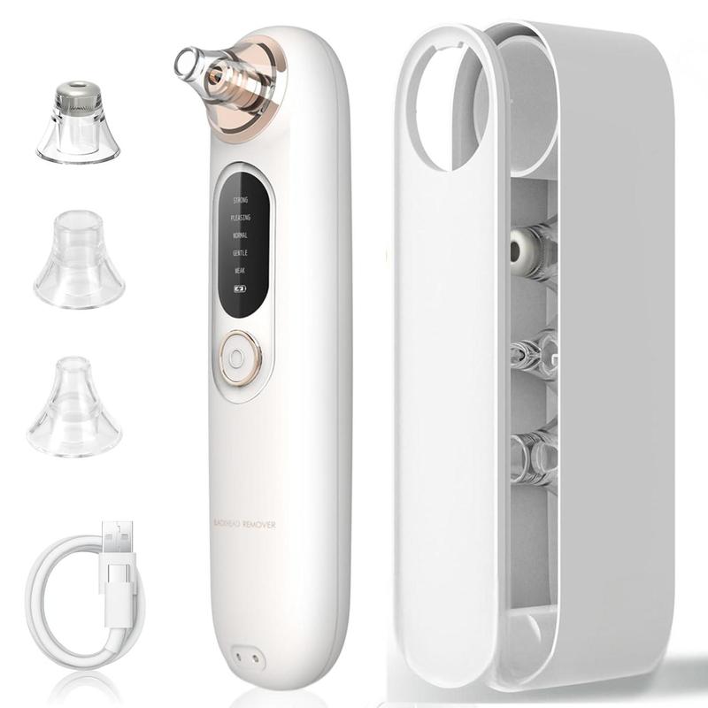 Pore Vacuum - 電動毛穴クリーナー真空黒ずみ除去フェイススキンケアデバイス調整可能な吸引力ディープクリーニング美容ツール