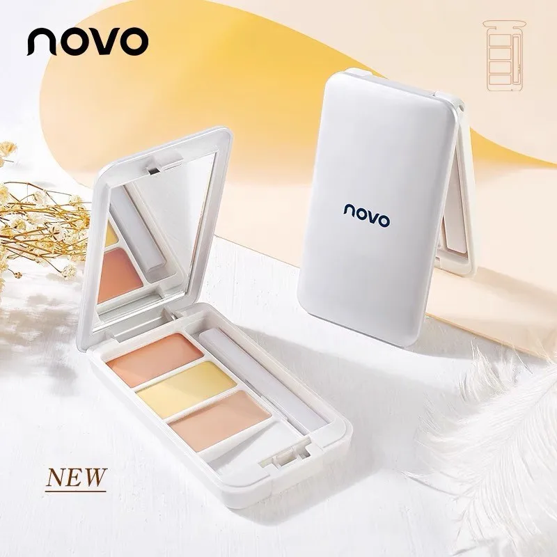 Beauty Makeup Novo - メイクアップ NOVO ツーカラー コンシーラー ライト＆完璧なニキビ跡 そばかす