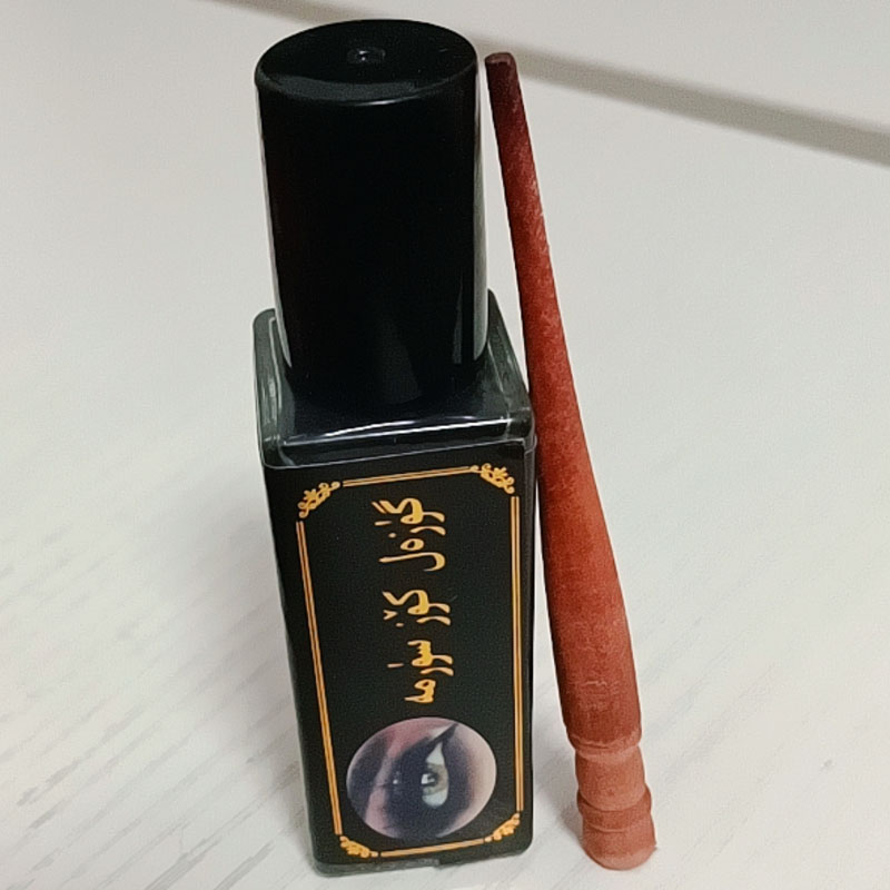 Beauty Natural Makeup - オリジナルブラックLthmid Surmaコールパウダーカジャルアイライナースティック、男性と女性のための伝統的なナチュラルアイメイクアップツール