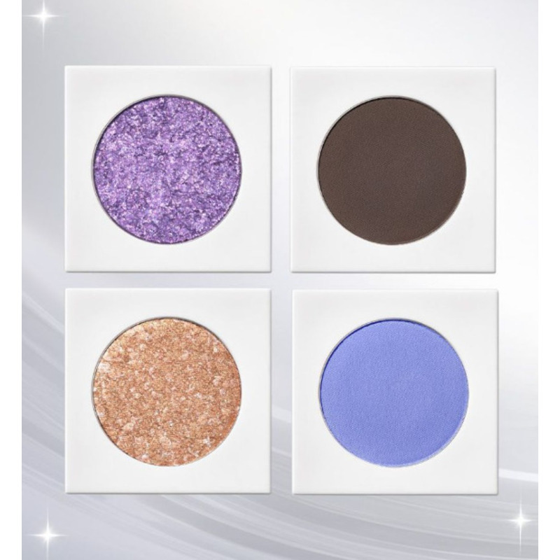 Beauty Makeup Eyeshadow Palette - DIY単色アイシャドウパレット 韓国女子インスタグラムメイクアップ コスプレ 色彩強調効果 美容化粧品ツール