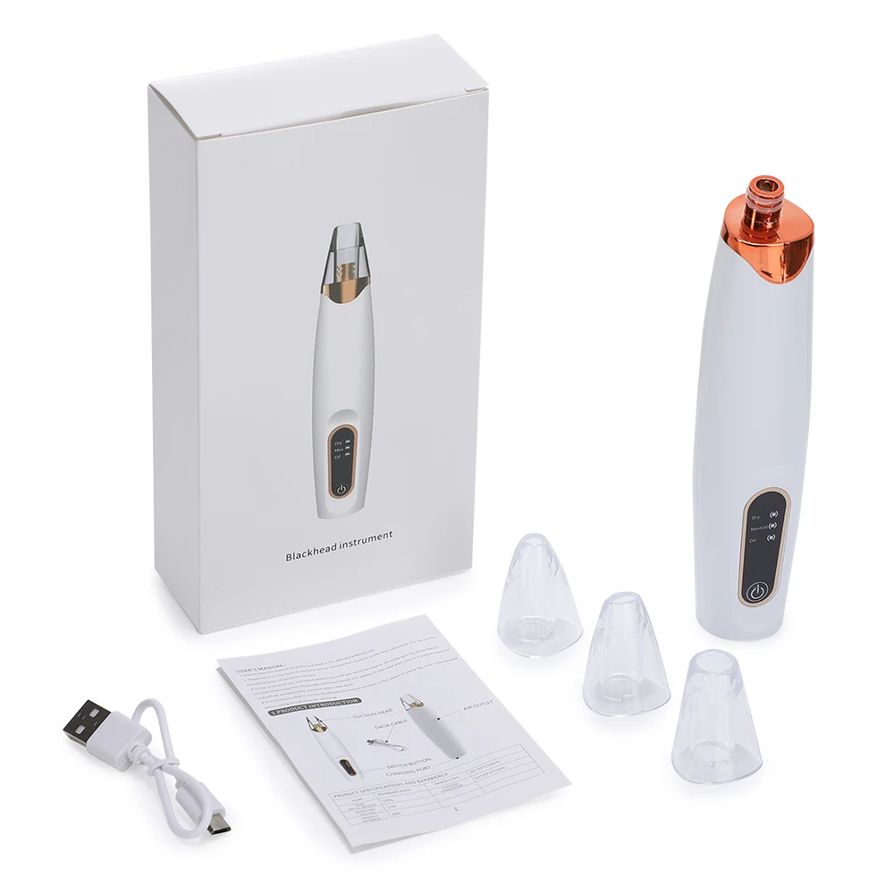 電気にきび真空リムーバー真空顔毛穴クリーナーにきび抽出ツール - Pore Vacuum のレビューと価格