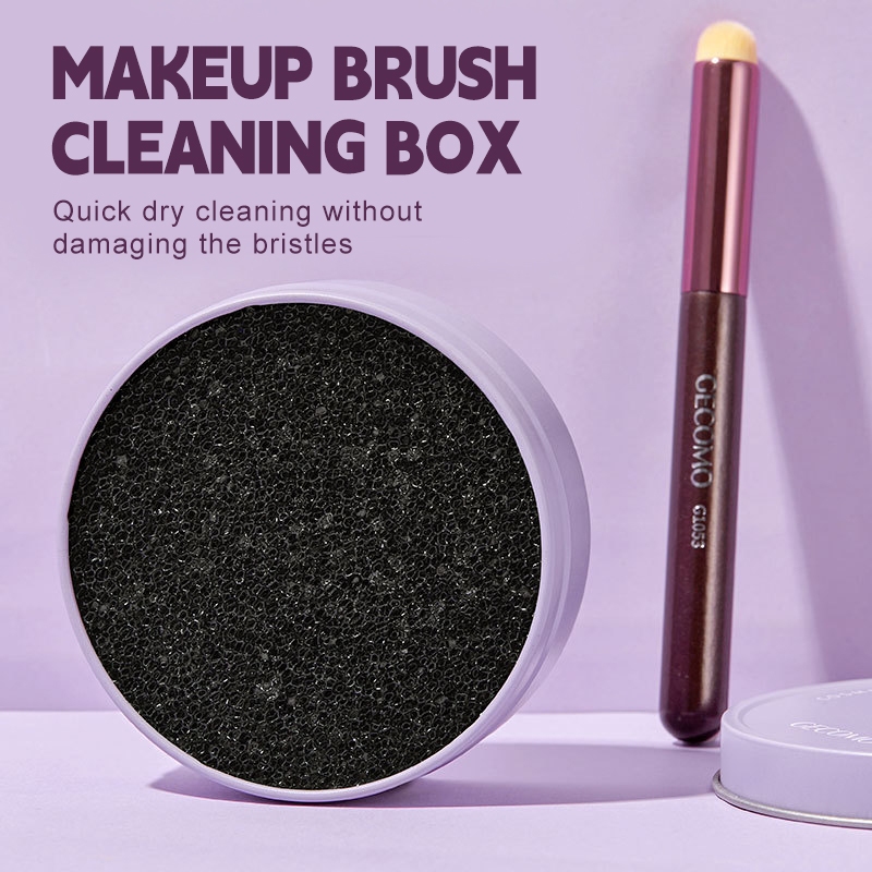 メイクブラシクリーニングボックス,クイッククリーニングスポン - Beauty Makeup Box のレビューと価格