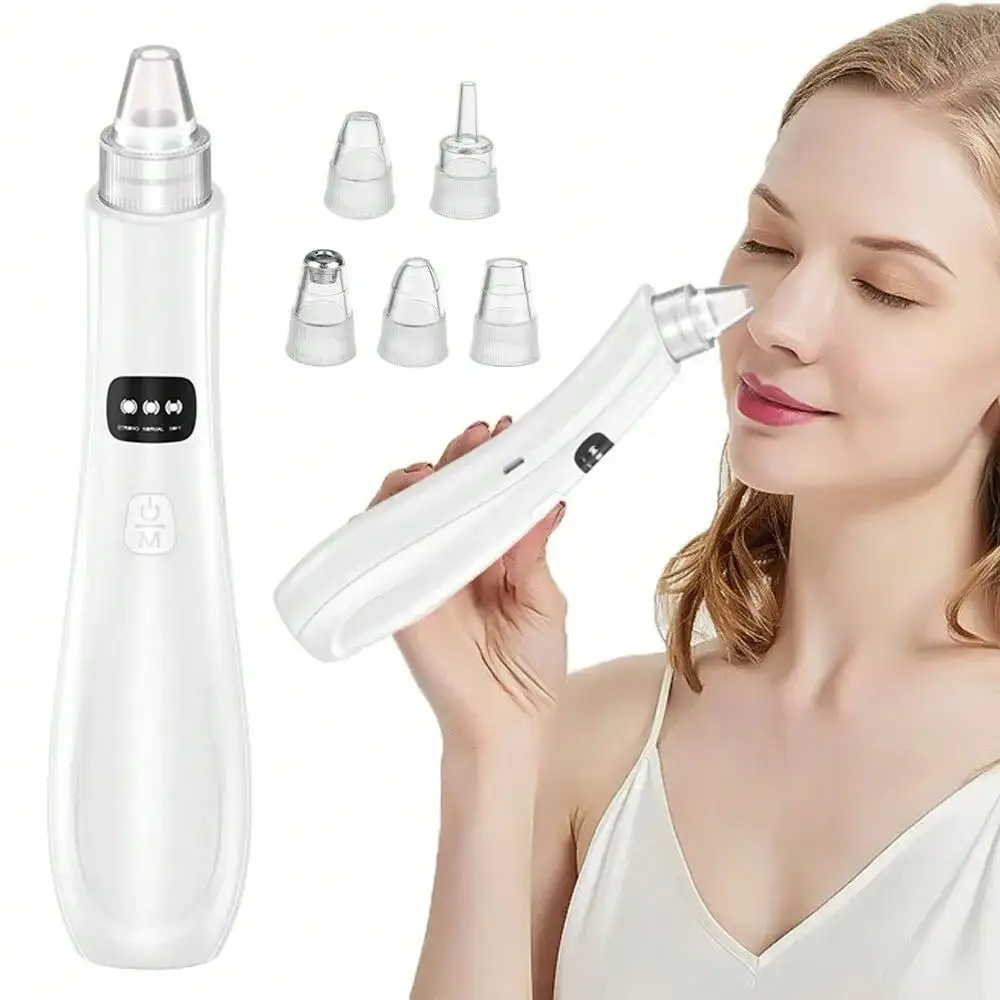 3モード真空顔用毛穴ツール – 黒ずみや肌表面のケアに - Pore Vacuum のレビューと価格