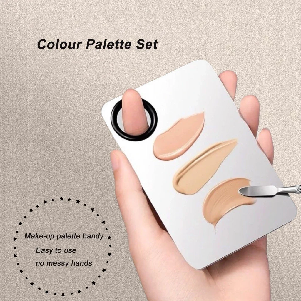 パレットミキシング リップスティック アイファンデーション  - Beauty Makeup Eyeshadow Palette のレビューと価格