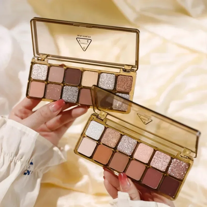 耐久性のあるアイシャドウパレット,12色,マット,着色パウダ - Beauty Makeup Eyeshadow Palette のレビューと価格