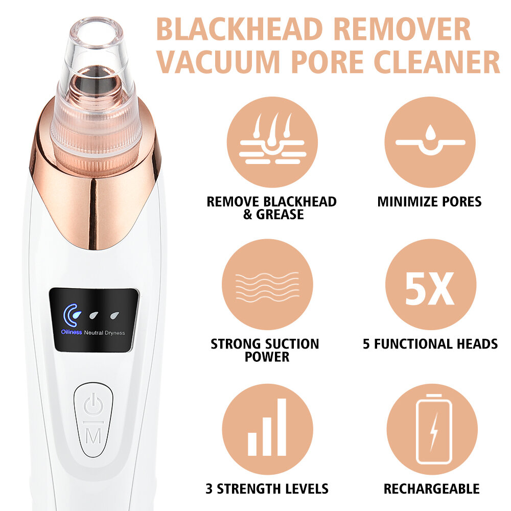 2026年第2世代黒ずみクリーナー - ニキビ毛穴吸引器、顔 - Pore Vacuum のレビューと価格