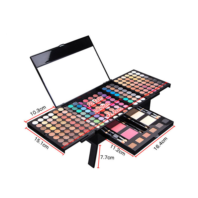 防水アイシャドウパレット,40〜252色,女性用,輪郭,キラ - Beauty Makeup Eyeshadow Palette のレビューと価格