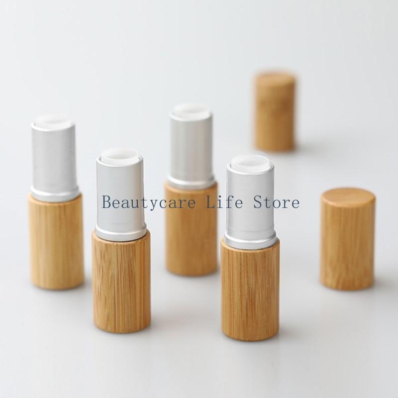 652C 5 個竹メイクアップホルダー空の口紅チューブ容器リ - Beauty Makeup Youtube のレビューと価格