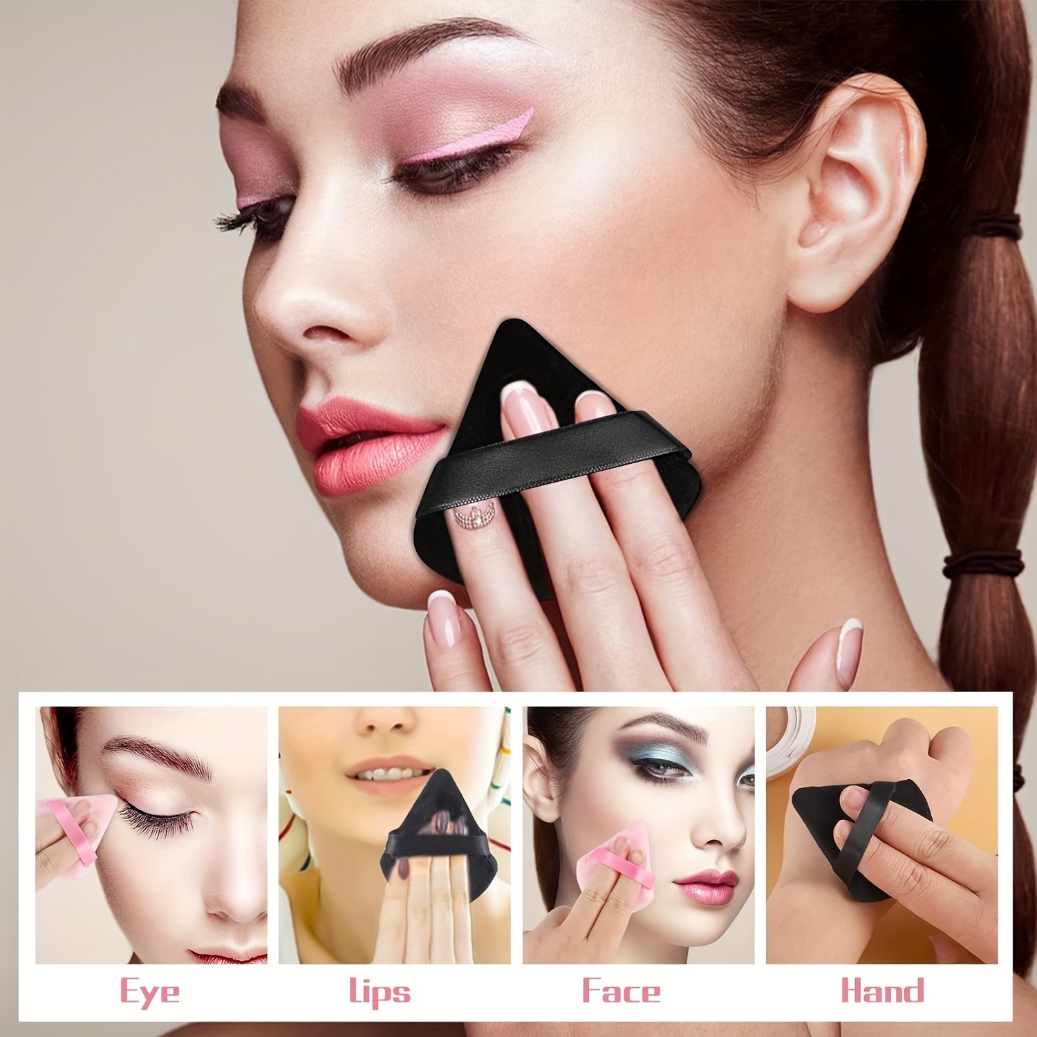 ステンレス鋼メイクアップミキサーネイルアートポリッシュミキシ - Beauty Makeup Eyeshadow Palette のレビューと価格