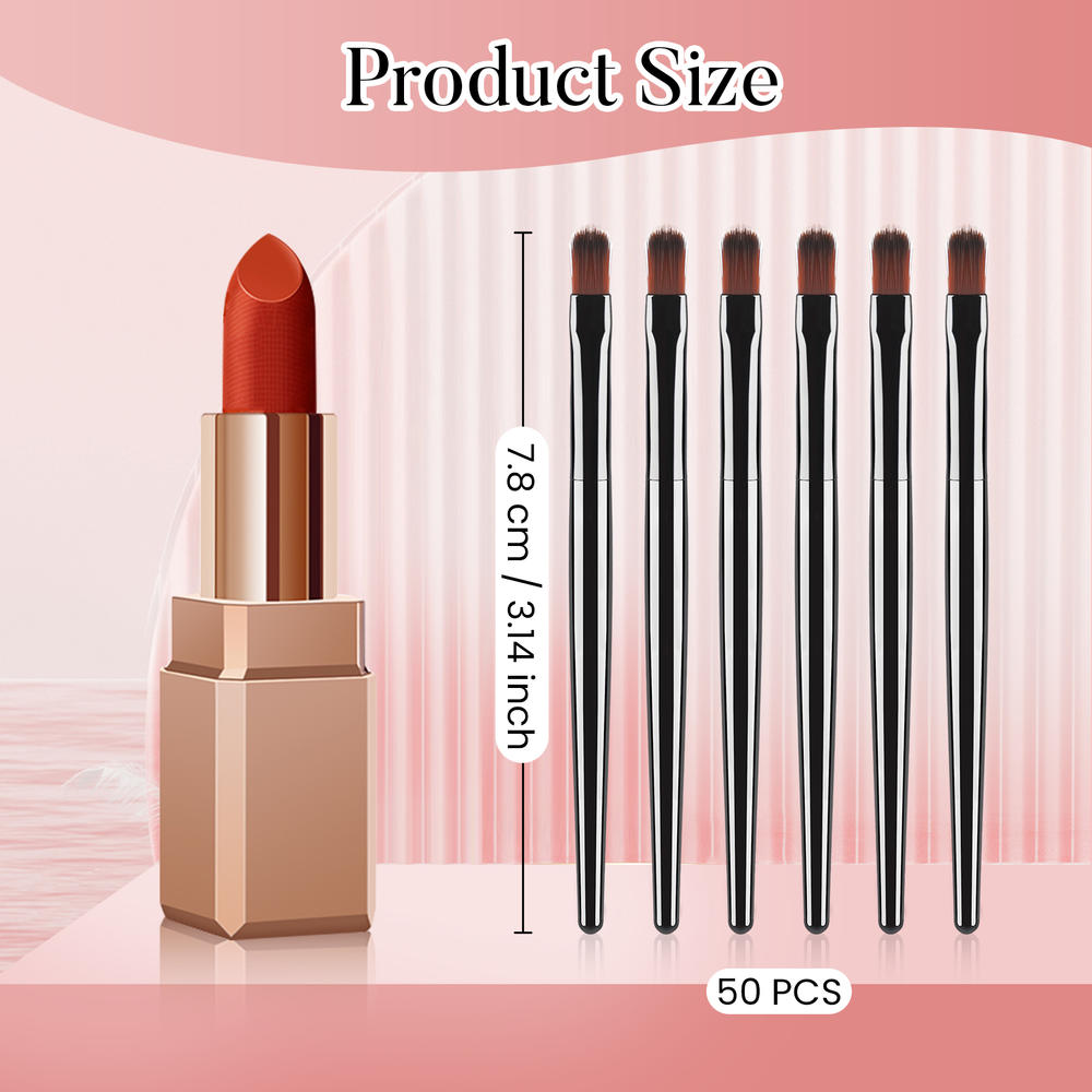 50/100 個使い捨てリップブラシセット口紅グロスワンドア - Beauty Makeup & D Anime Studio Vega Baja のレビューと価格
