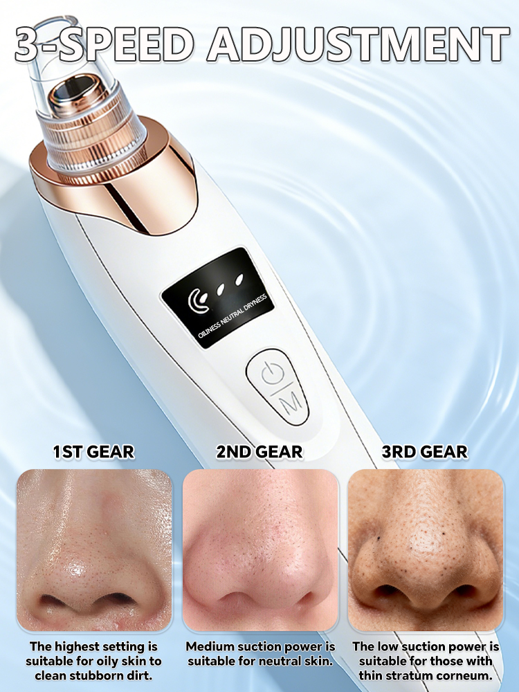 黒ずみ除去毛穴クリーナー黒点吸引器肌ニキビ除去器フェイシャル - Pore Vacuum のレビューと価格