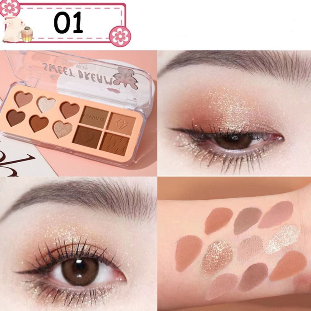 プロフェッショナルポータブル折りたたみアイシャドウ長持ち防水 - Beauty Makeup Eyeshadow Palette のレビューと価格