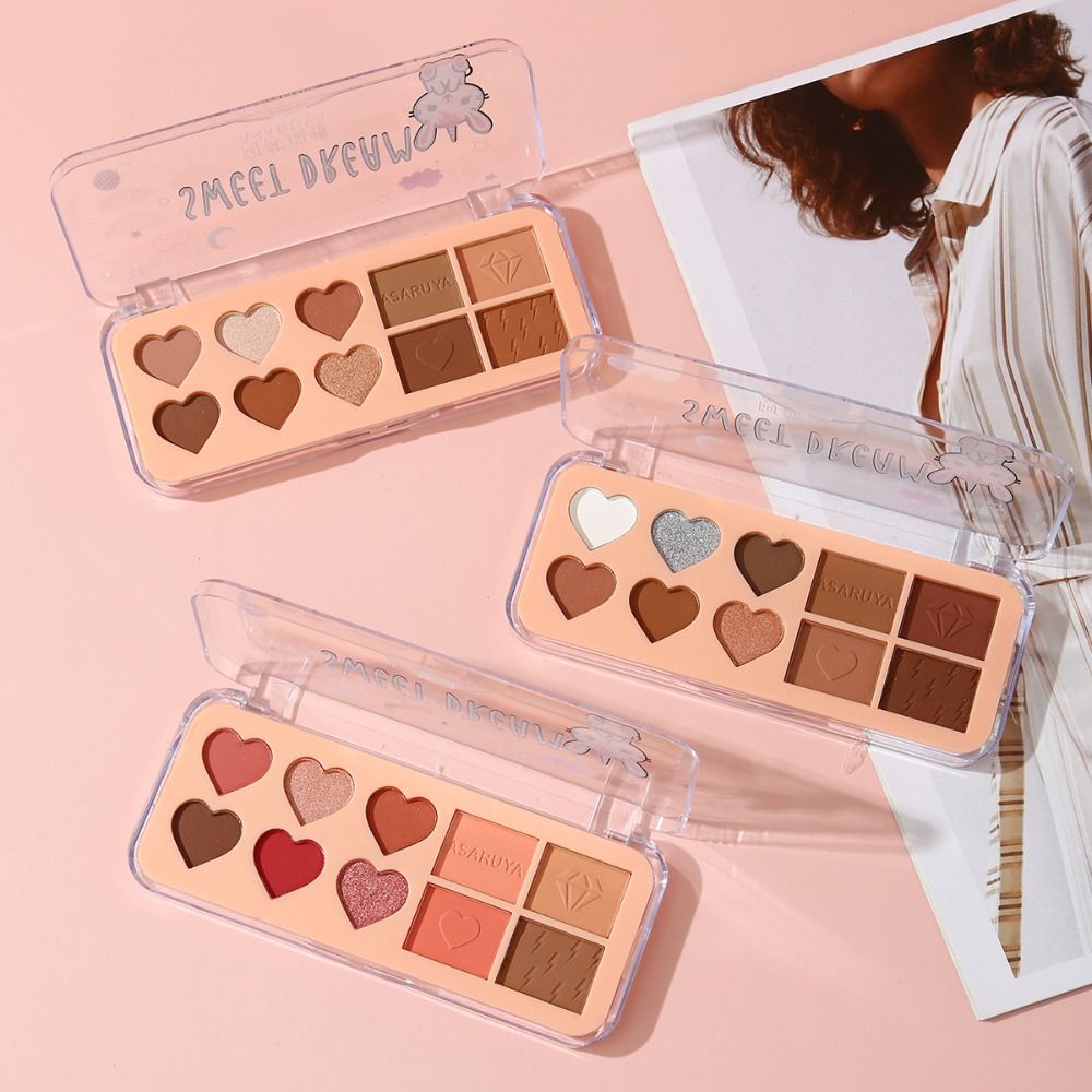 プロフェッショナルポータブル折りたたみアイシャドウ長持ち防水 - Beauty Makeup Eyeshadow Palette のレビューと価格