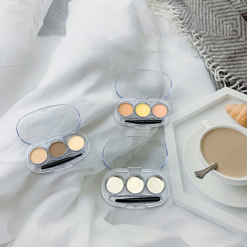 3in1 メイクアップ用アルミパレット。口紅、コンシーラー、 - Beauty Makeup Eyeshadow Palette のレビューと価格