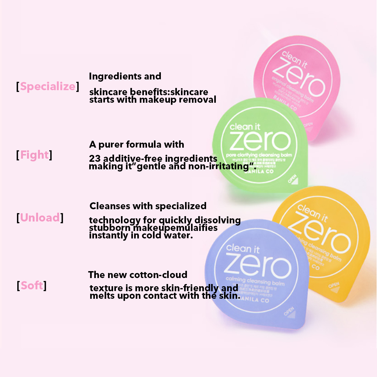 バニラコ クリーンイット ゼロ クレンジングバーム ミニカプ - Makeup And Beauty のレビューと価格