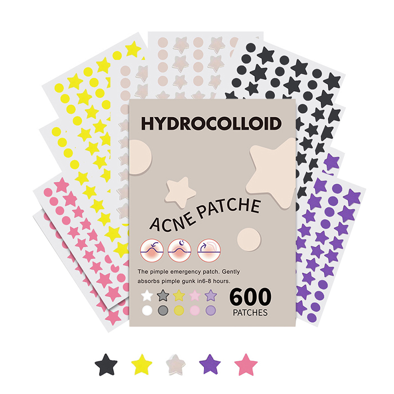 600 ピース/セットスターにきびパッチにきびカラフルな目に - Makeup And Beauty のレビューと価格