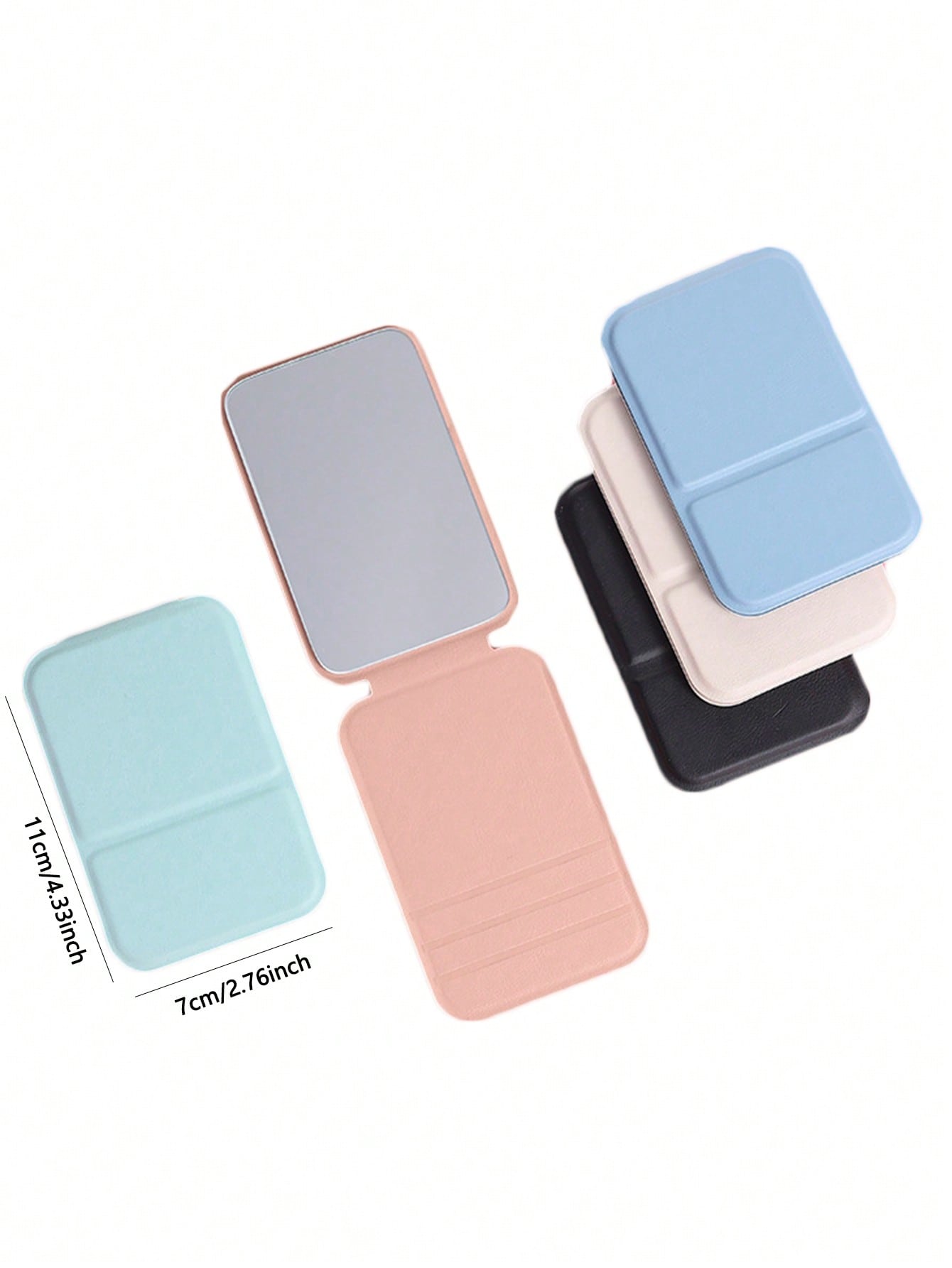 携帯用折りたたみミニメイクアップミラーセット 1/5個入り  - Makeup And Beauty のレビューと価格