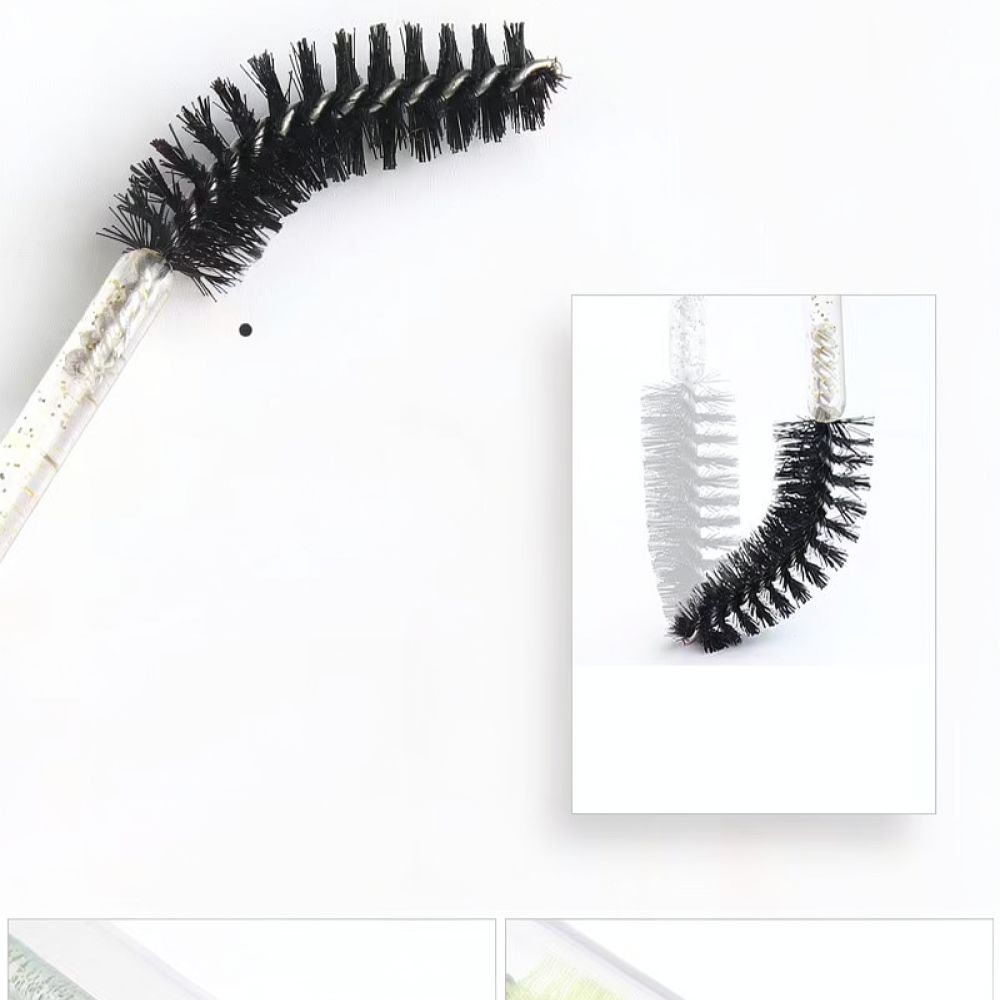 クリスタルラインストーンのアイラッシュブラシ、携帯用メイクア - Beauty Makeup Youtube のレビューと価格
