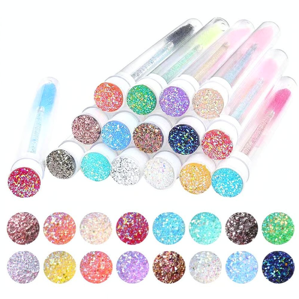 クリスタルラインストーンのアイラッシュブラシ、携帯用メイクア - Beauty Makeup Youtube のレビューと価格