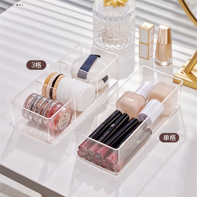 アクリル製化粧品収納ボックス 口紅、メイクブラシ、化粧道具、 - Beauty Makeup Box のレビューと価格