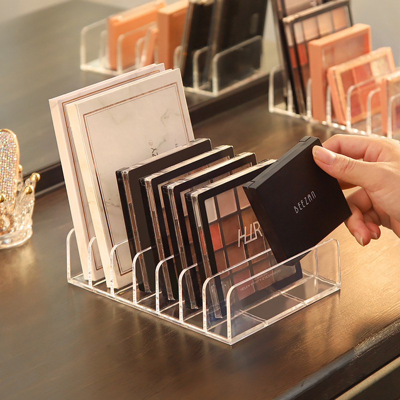 7 コンパートメントメイクアップオーガナイザーデスクトップア - Beauty Makeup Box のレビューと価格